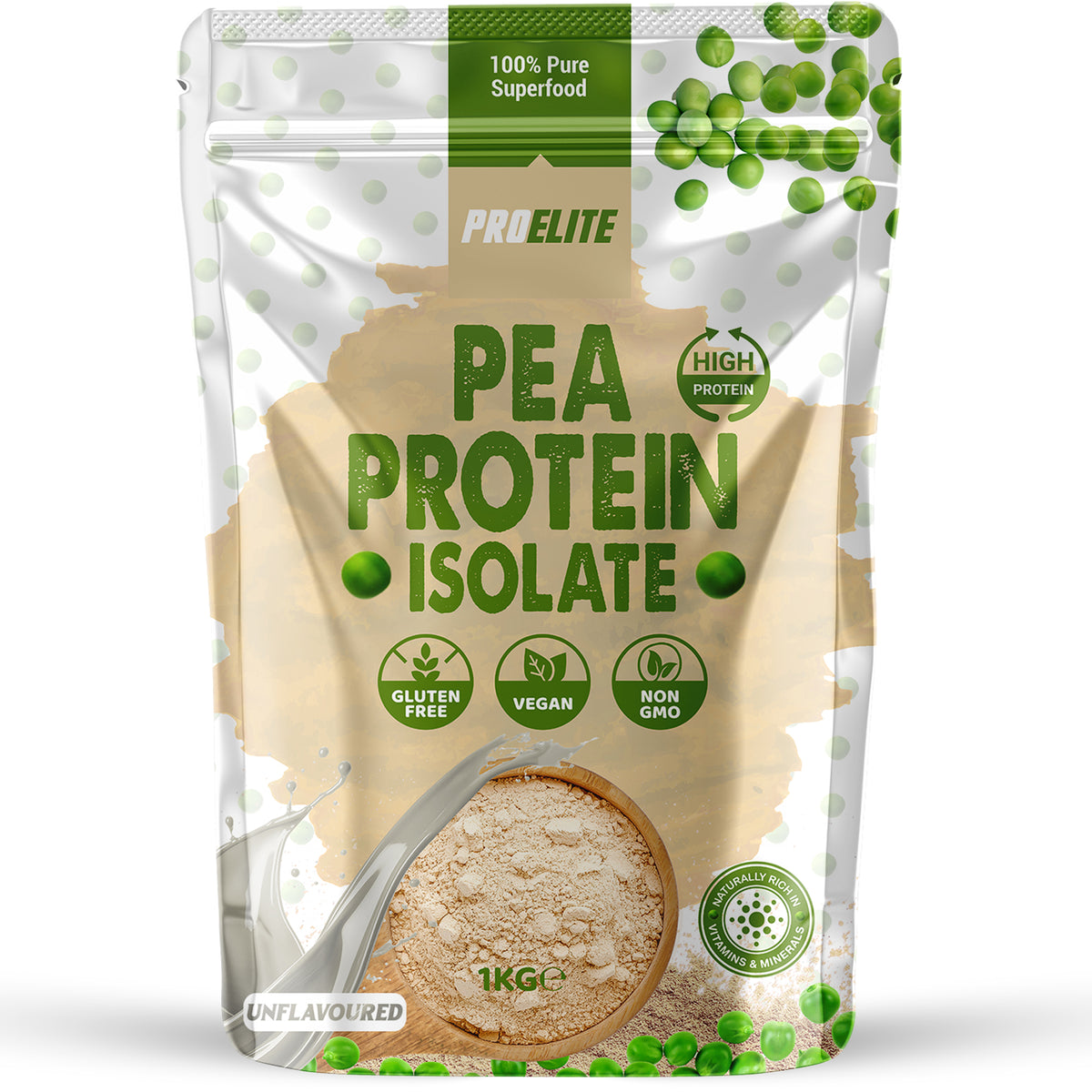 Pea Protein 1kg | Pro-Elite