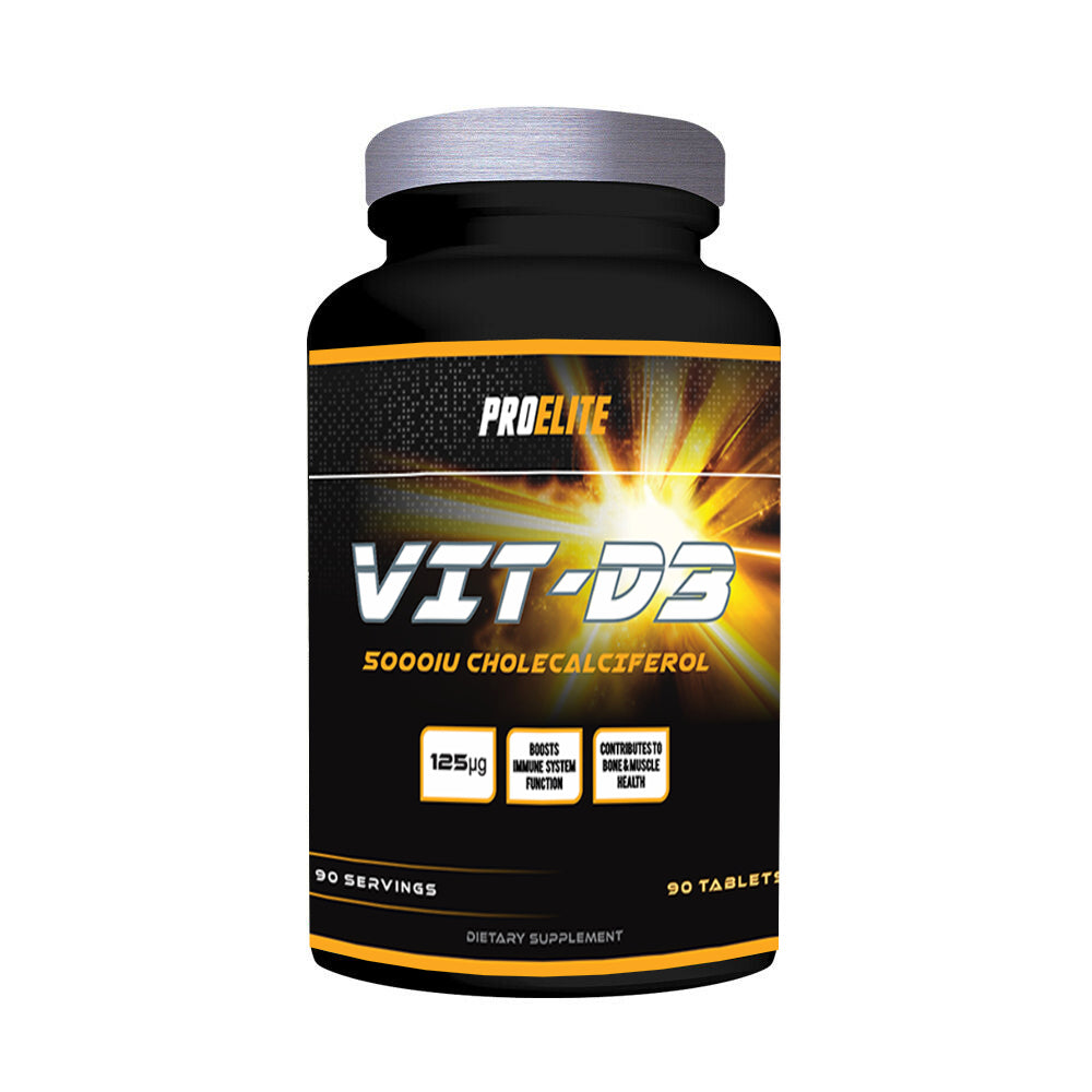 Vitamin D3 5000iu - 90 Tablets | Pro-Elite