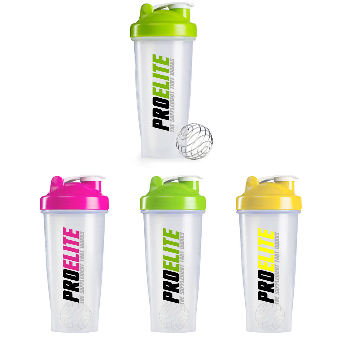 Transparent Shaker With Hook 700ml | Pro-Elite