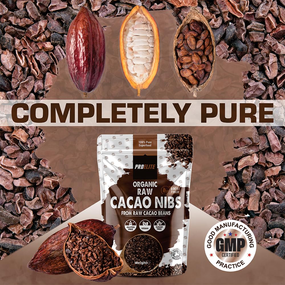 Organic Raw Cacao Nibs | Pro-Elite