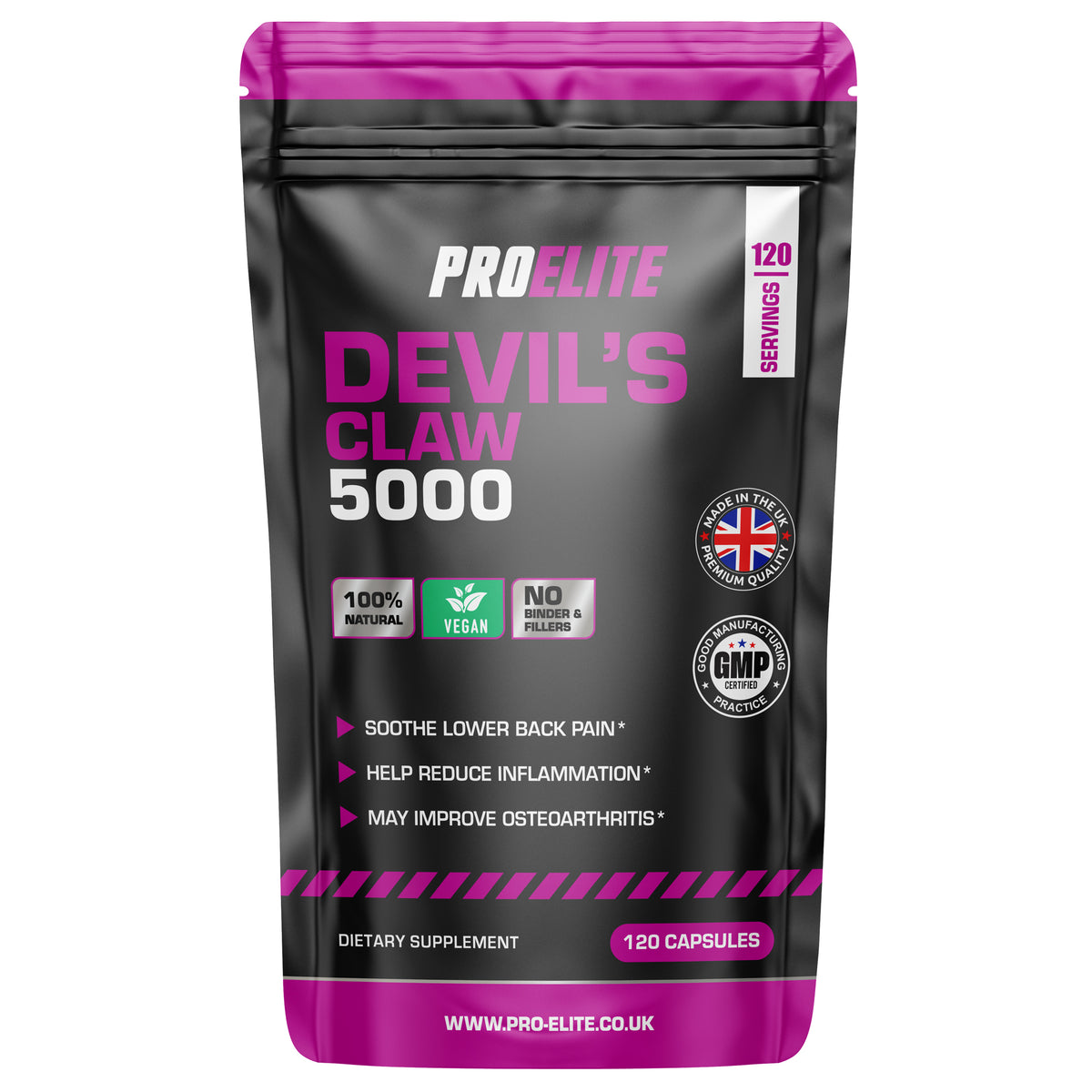 Devil's Claw Vegan Capsules | Pro-Elite