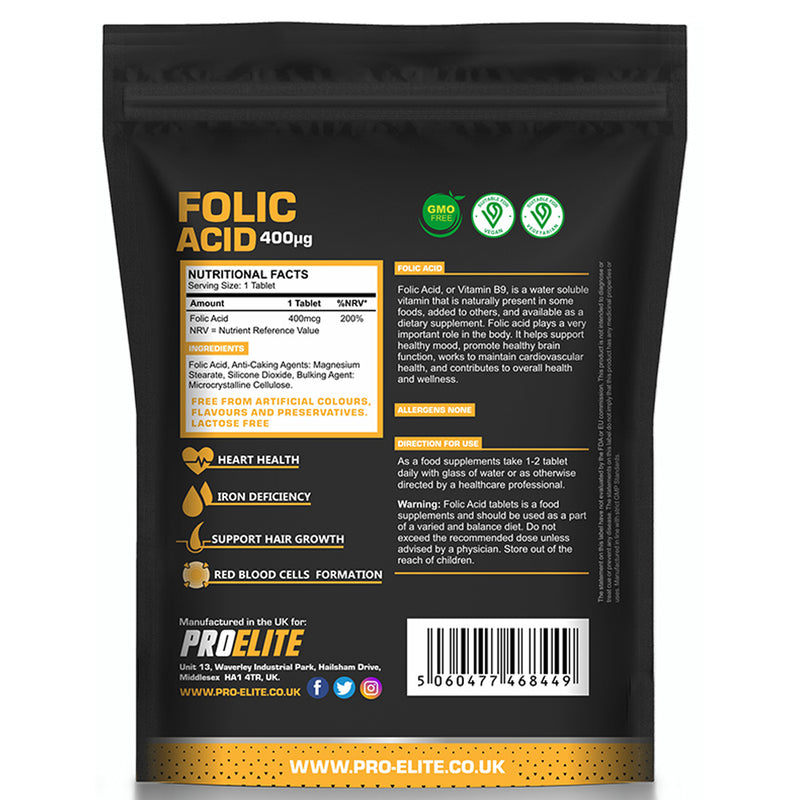 PROELITE Folic Acid Tablets