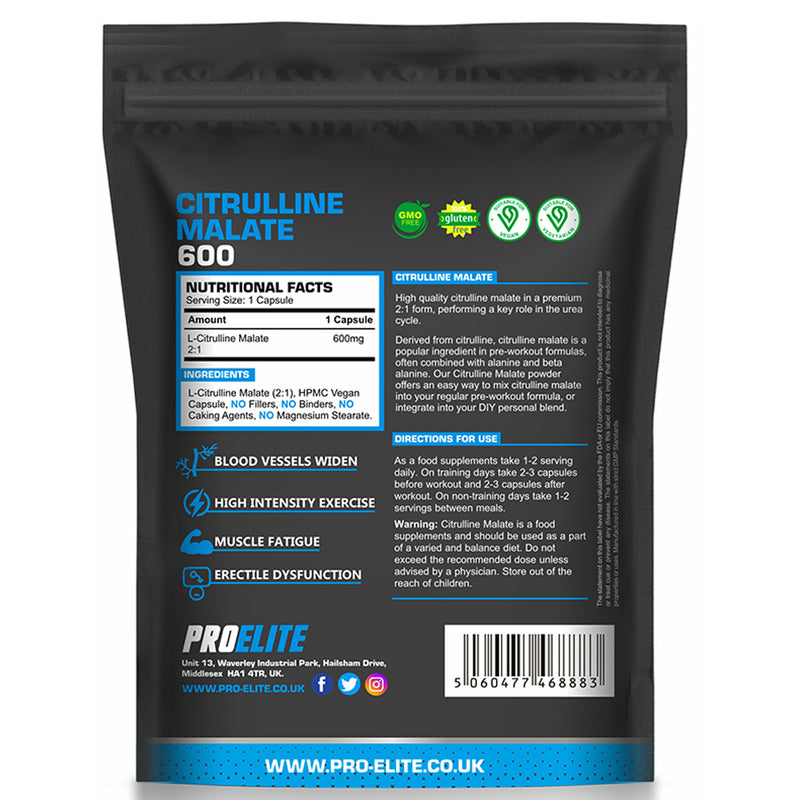 PROELITE L-Citrulline Malate Capsules