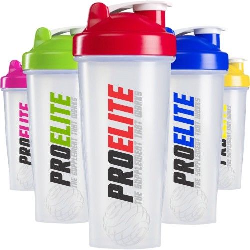 Transparent Shaker With Hook 700ml | Pro-Elite