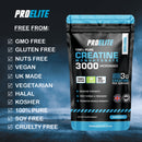 PROELITE Creatine Monohydrate 750mg Vegan Capsules