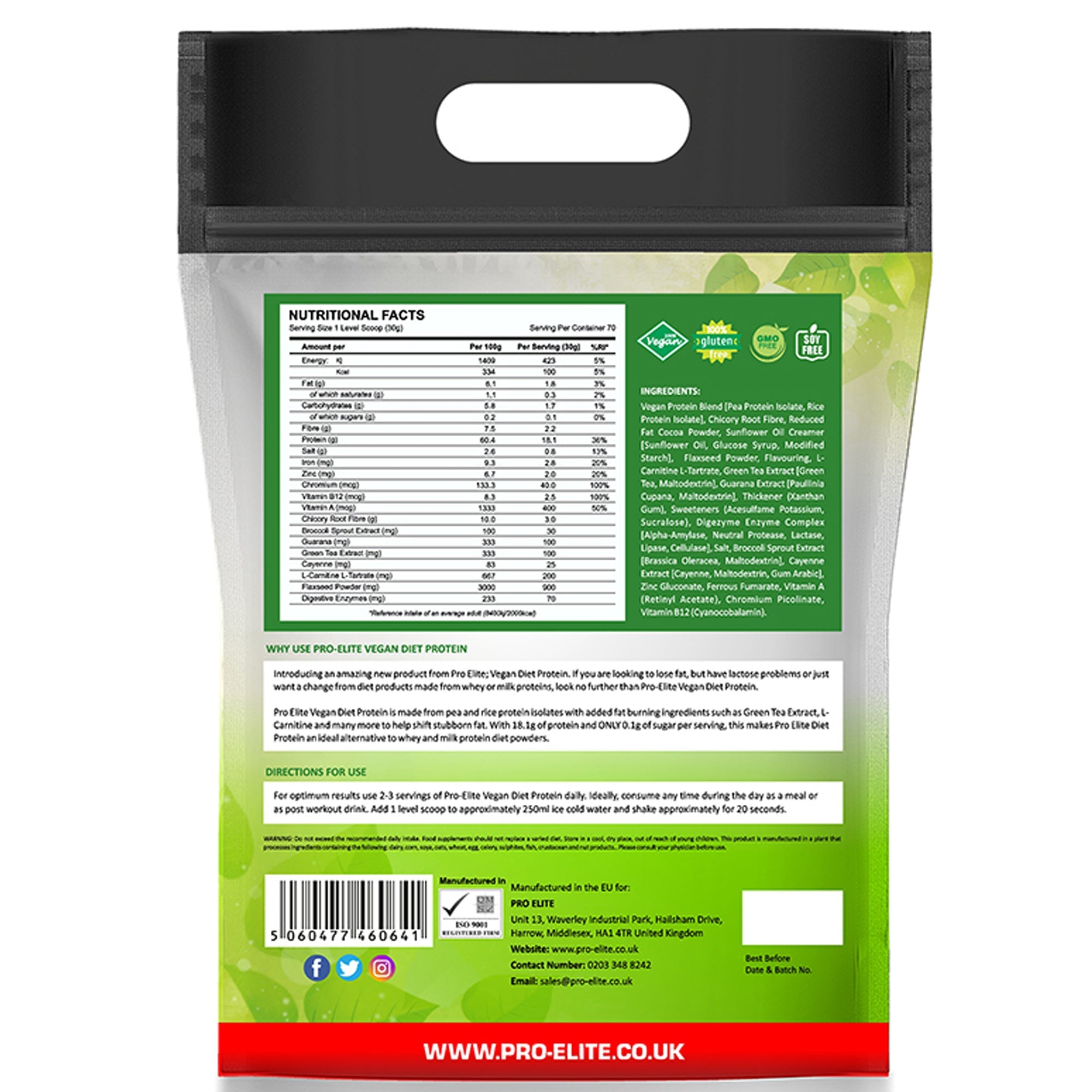 Vegan Diet Protein | Pro-Elite