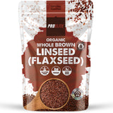 Organic Whole Brown Linseed (Flaxseed) | Pro-Elite