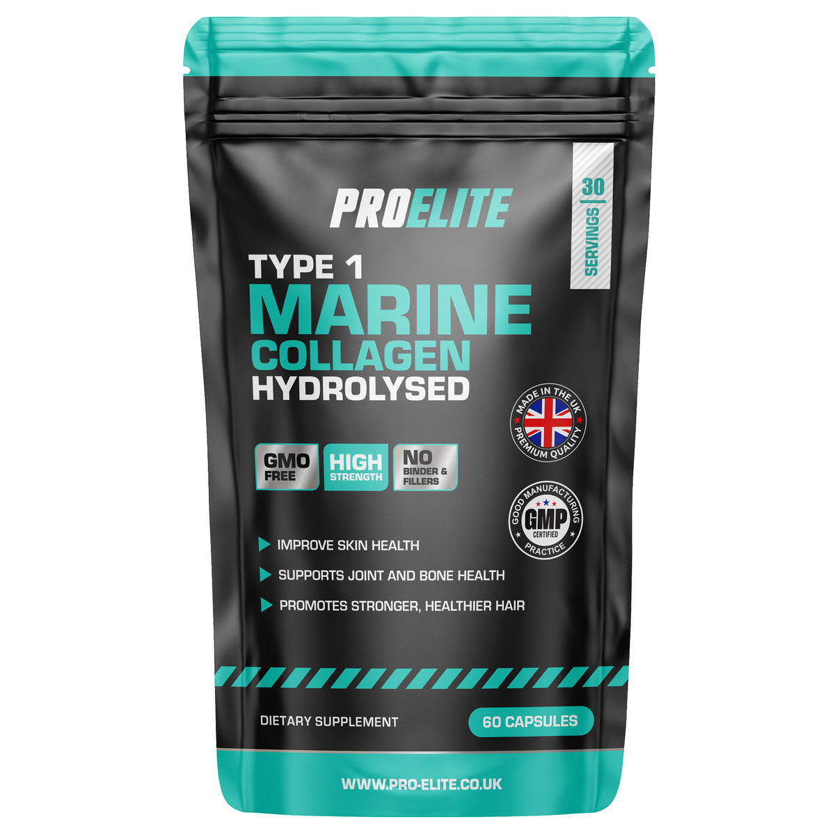 Marine Collagen Capsules | Pro-Elite