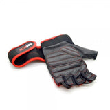 Weight Lifting Gloves - Red/Black | Pro-Elite