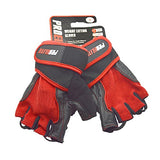 Weight Lifting Gloves - Red/Black | Pro-Elite