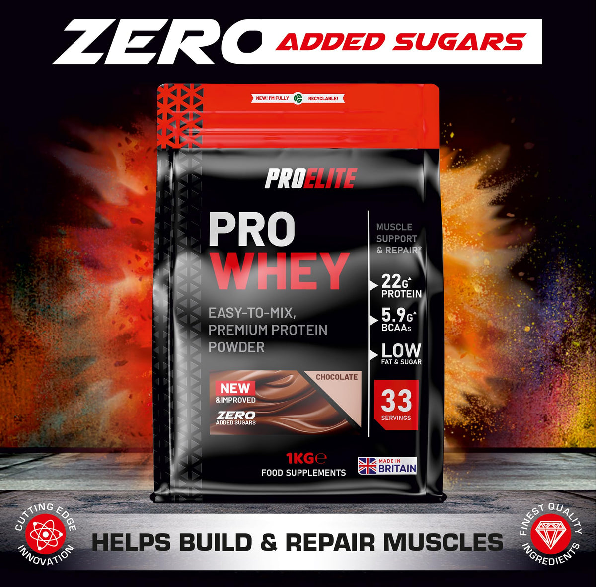Pro Whey 1kg | Pro-Elite