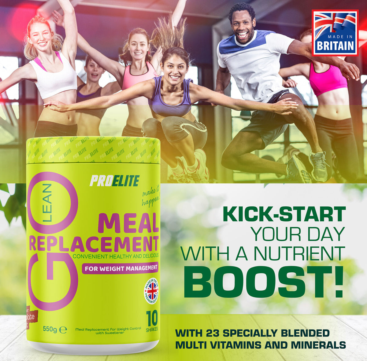 Go Lean Meal Replacement 550g | Pro-Elite