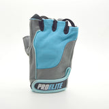 Weight Lifting Gloves - Sky Blue/Grey | Pro-Elite