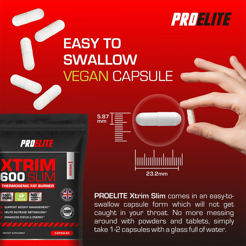 PROELITE Xtrim Slim Vegan Capsules