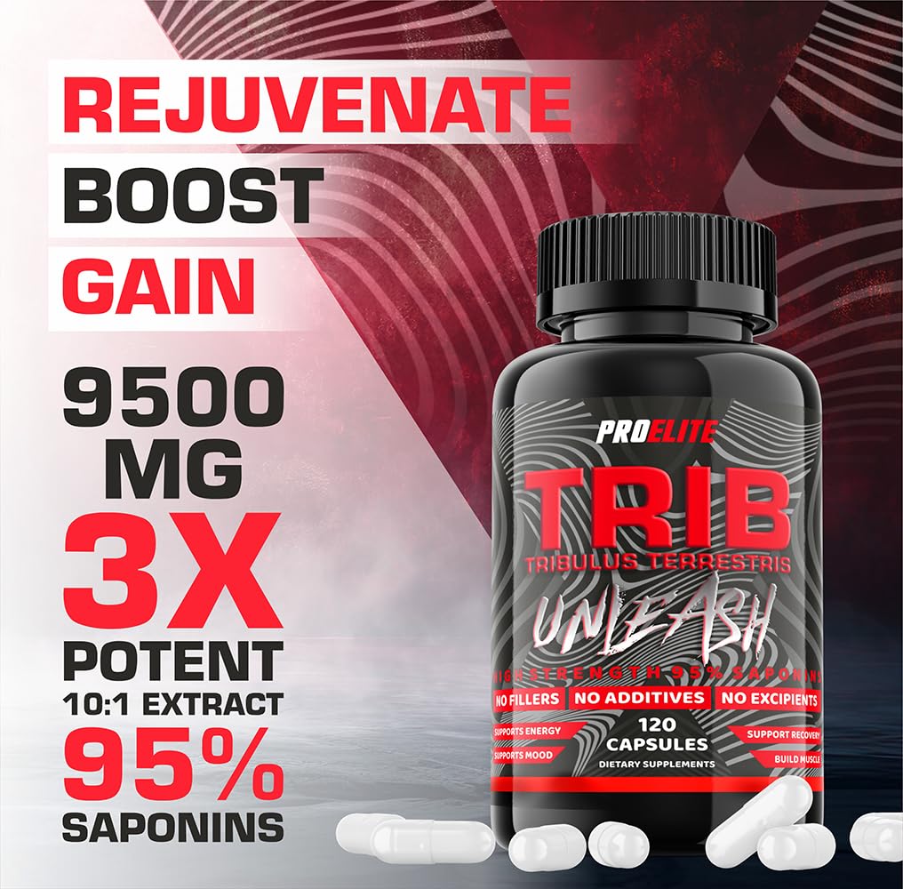 Tribulus Terrestris 120 Capsules | Pro-Elite