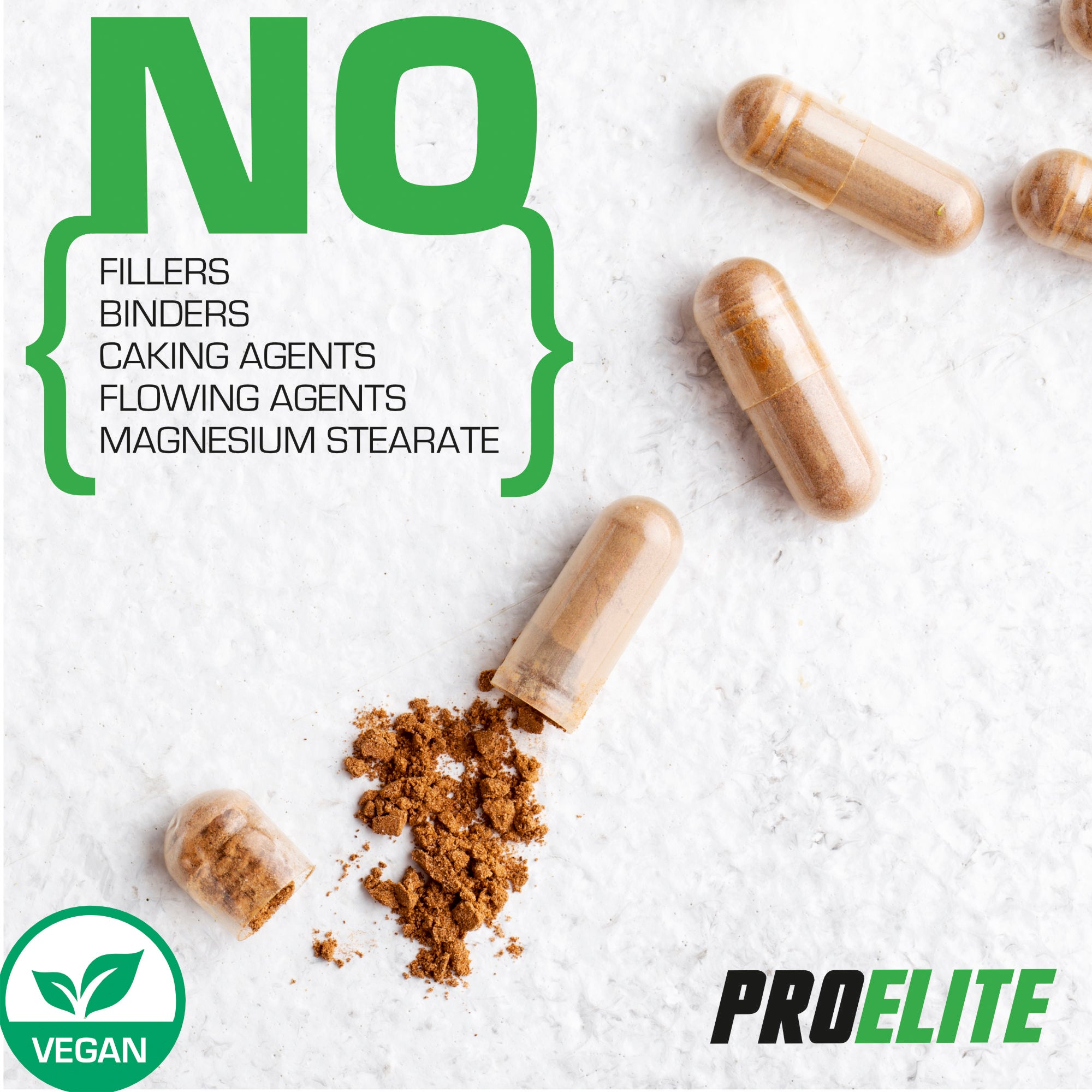 PROELITE Stinging Nettle Root Vegan Capsules