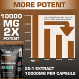 Lions Mane Mushroom Vegan Capsules | Pro-Elite