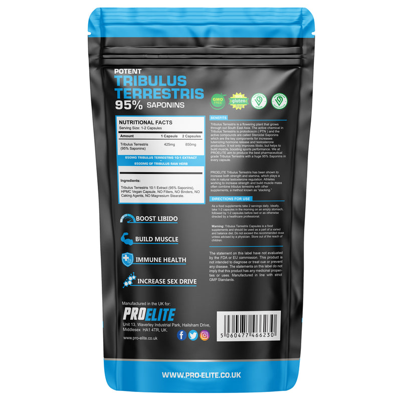 PROELITE Tribulus Terrestris Vegan Capsules