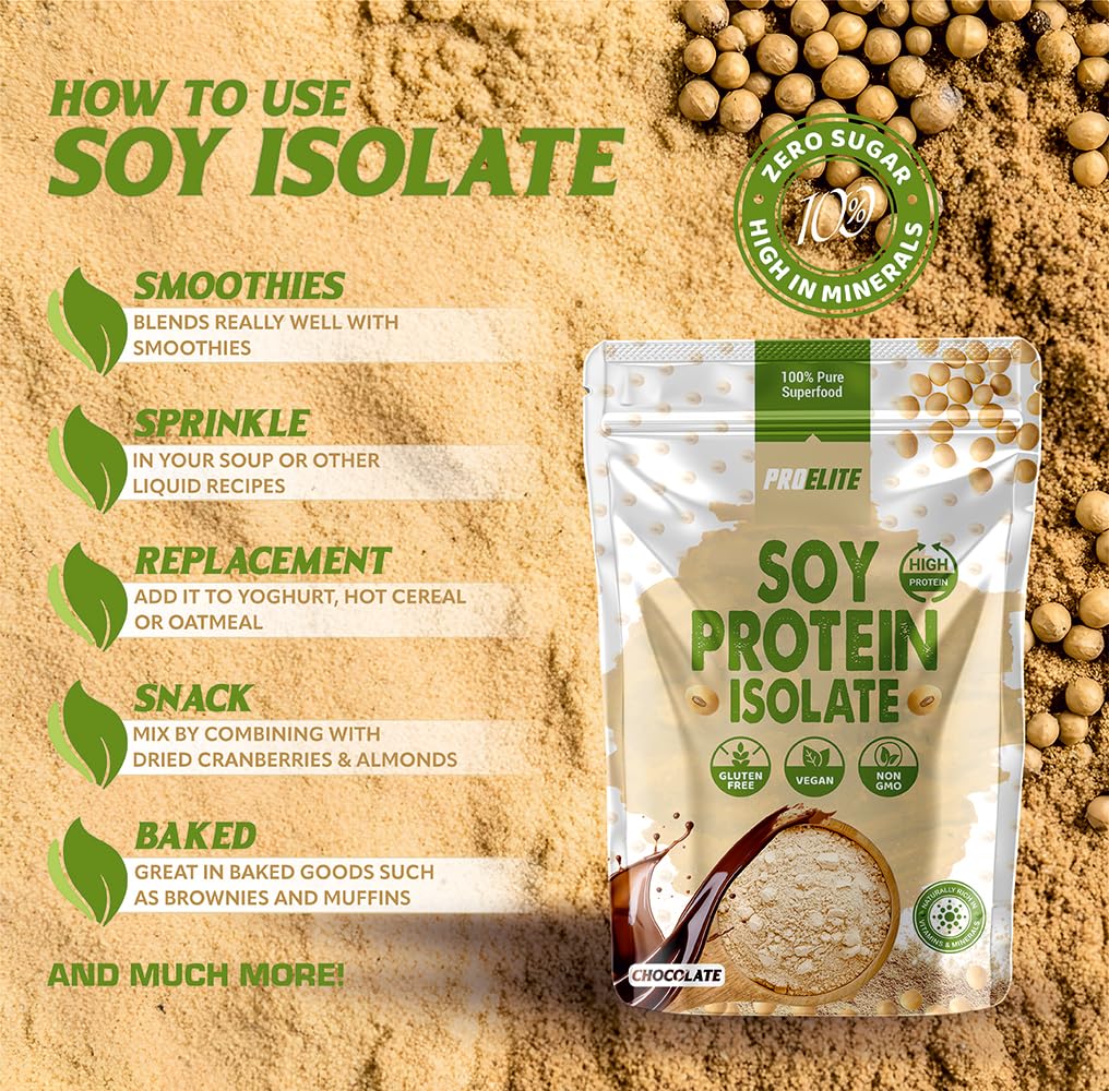 Soy Protein 1kg | Pro-Elite