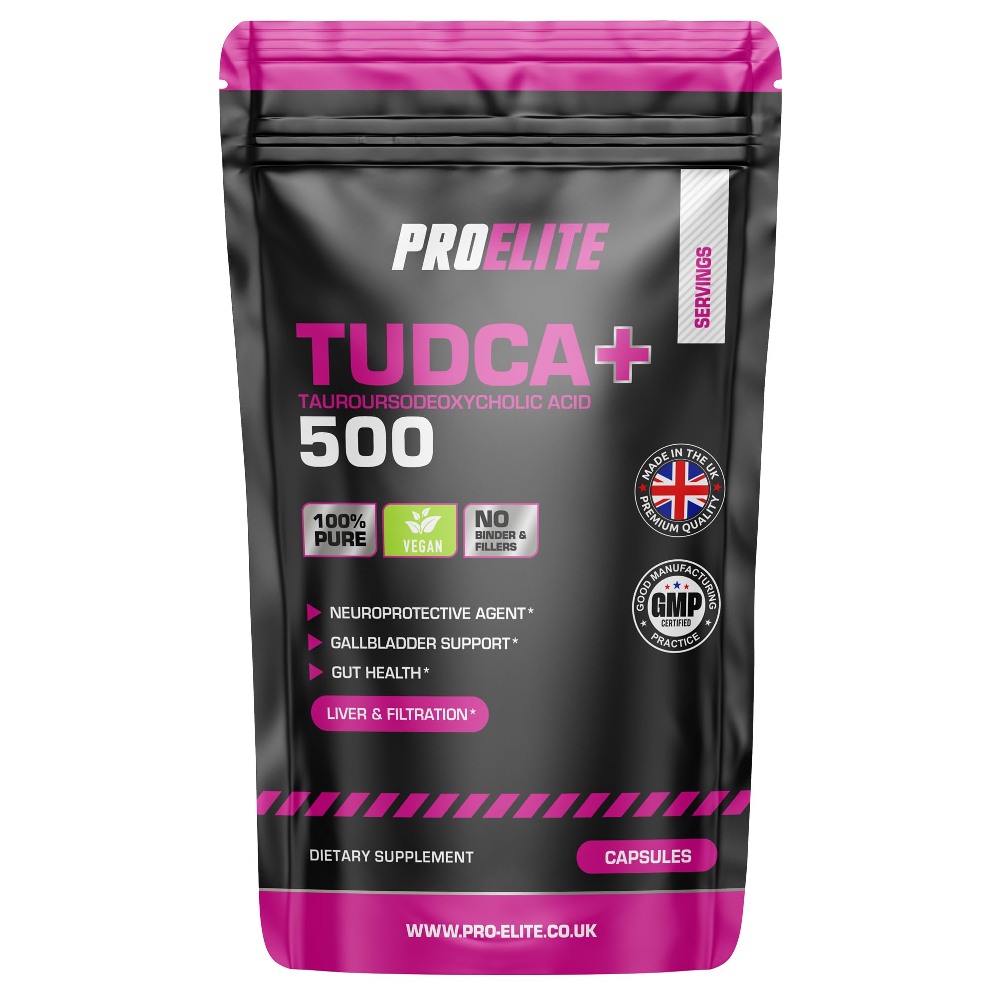 TUDCA Vegan Capsules | Pro-Elite
