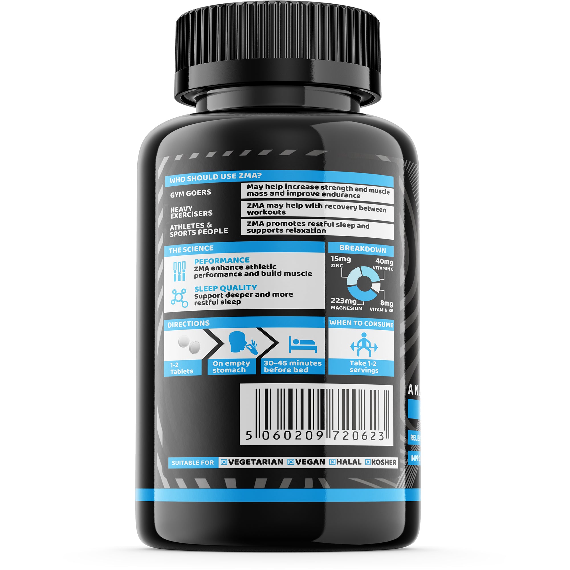 ZMB6+ Tablets (Bottle) | Pro-Elite