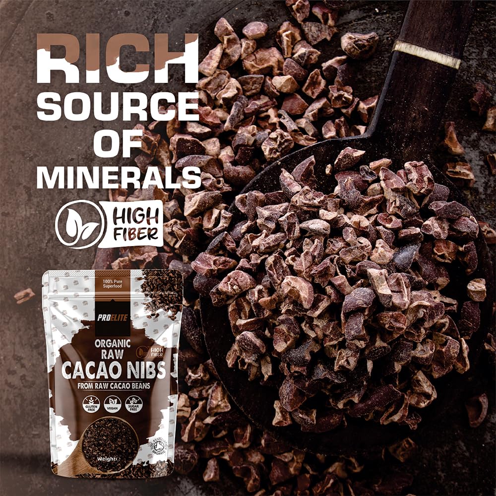 Organic Raw Cacao Nibs | Pro-Elite