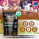 PROELITE Lions Mane Mushroom Vegan Capsules