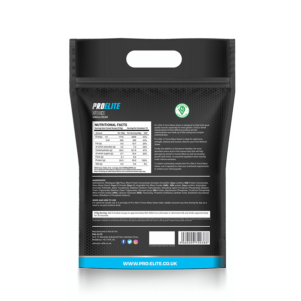 XForce Mass Gainer Pouch | Pro-Elite
