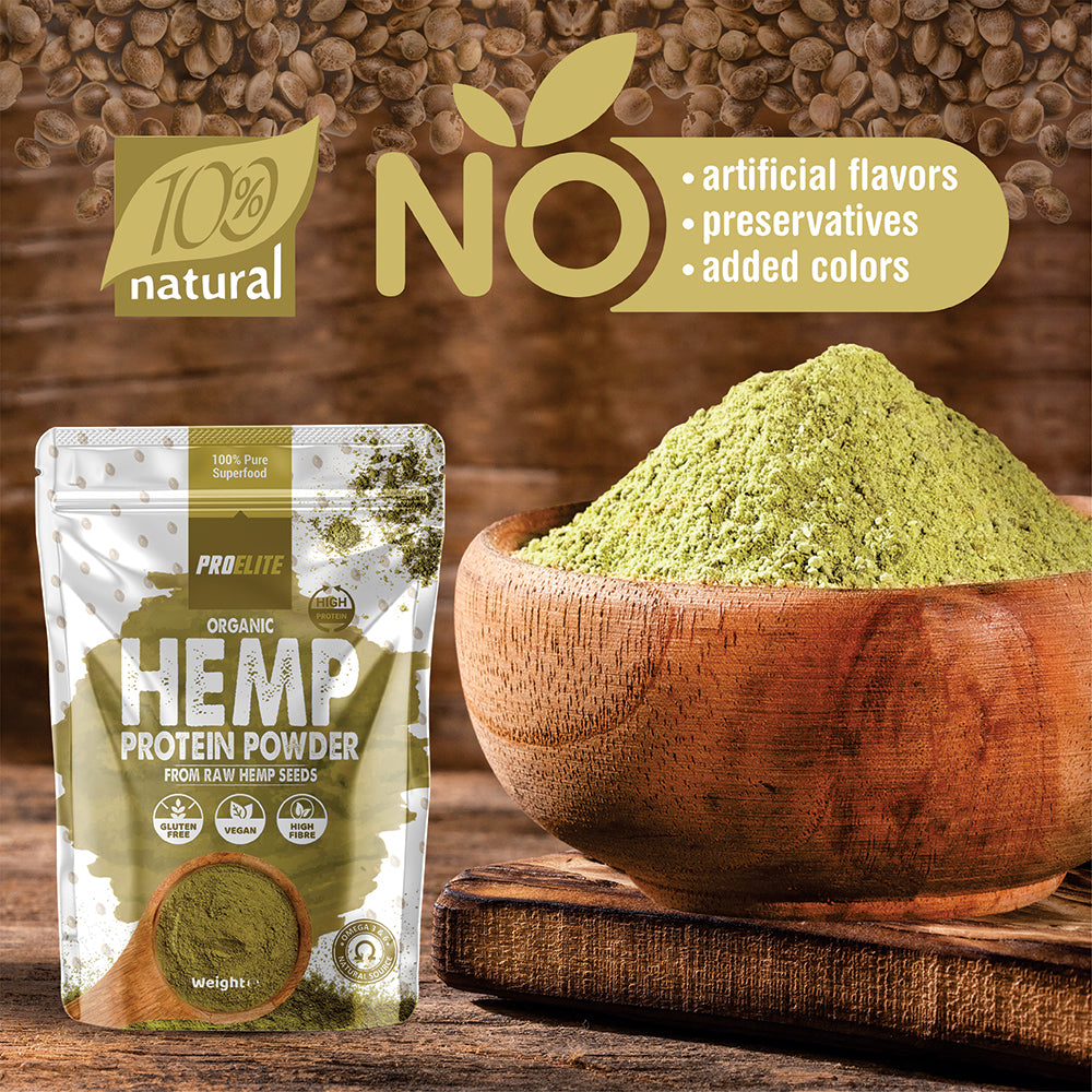 Organic Hemp Protein Powder | Pro-Elite