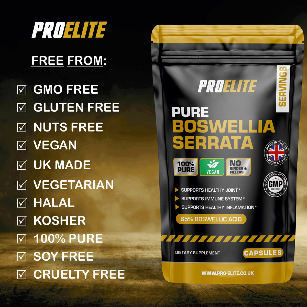 Boswellia Serrata Capsules | Pro-Elite