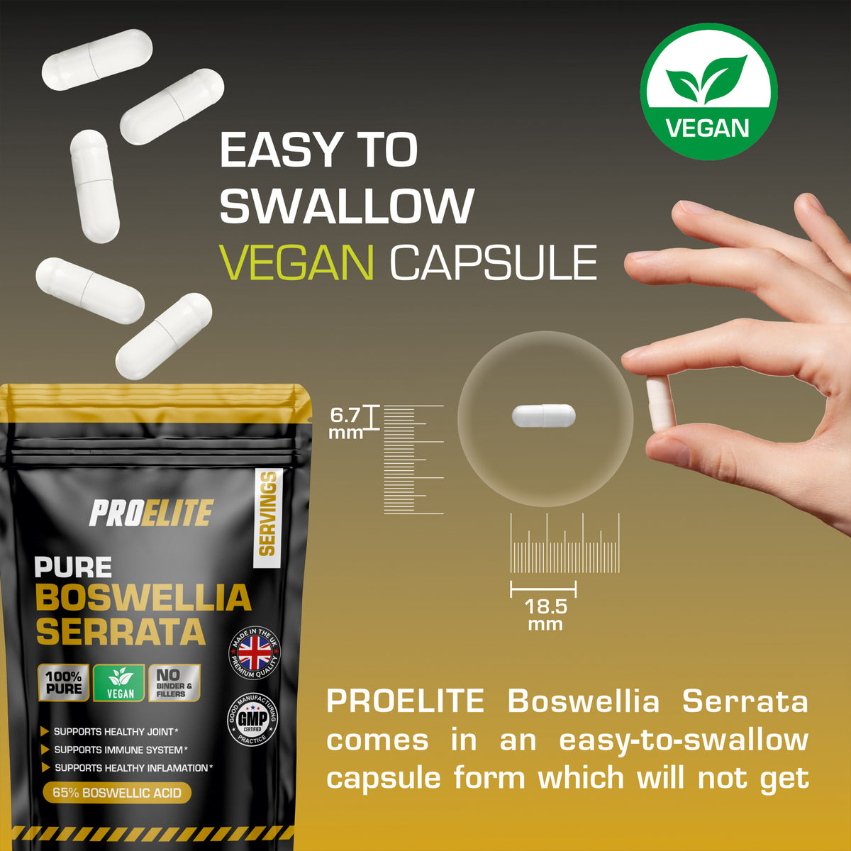 Boswellia Serrata Capsules | Pro-Elite
