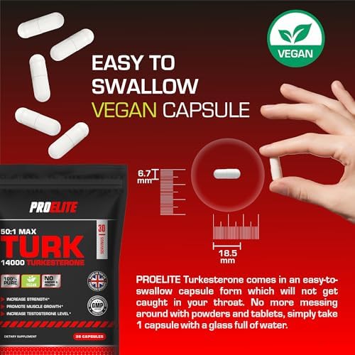 TURK Turkesterone Vegan Capsules | Pro-Elite