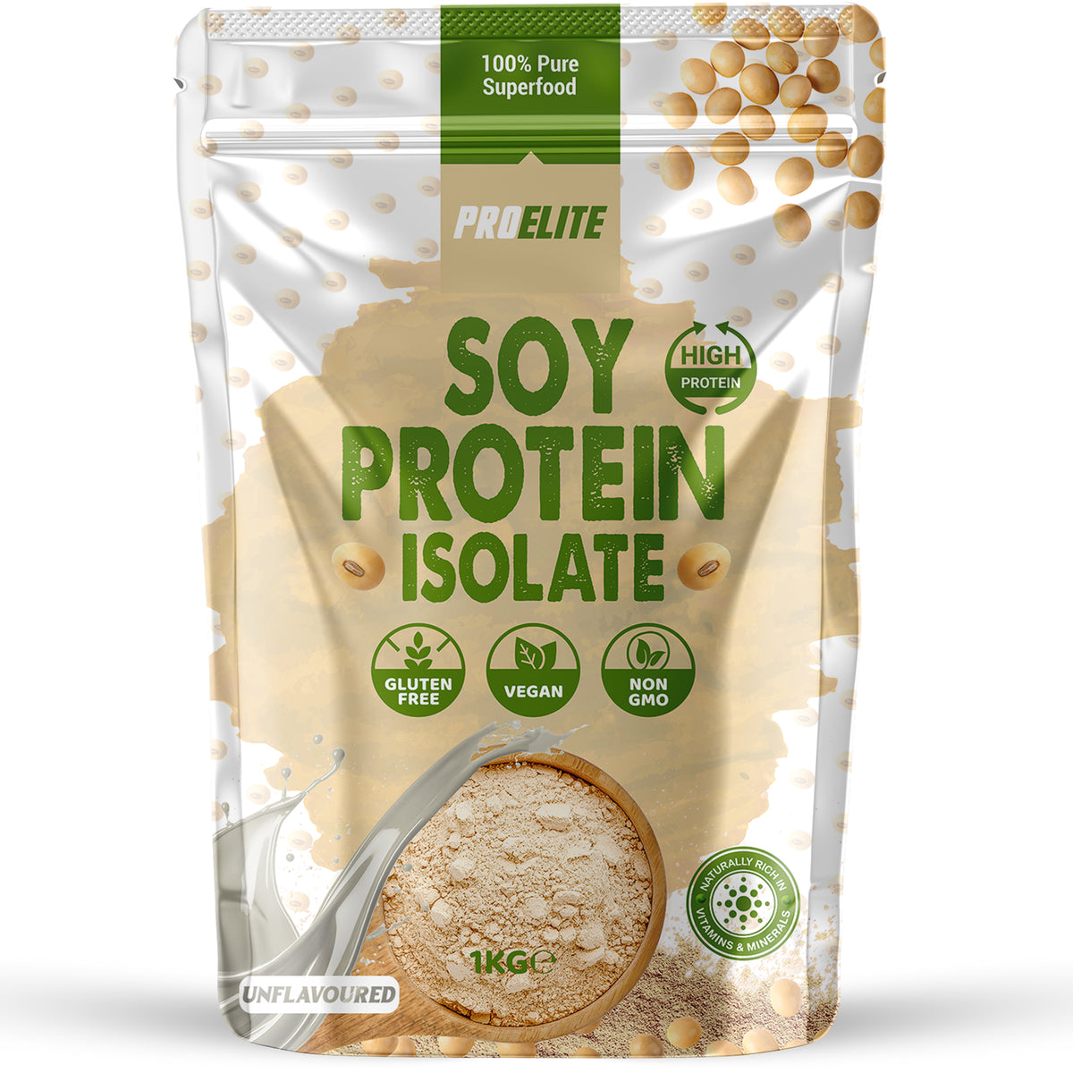Soy Protein 1kg | Pro-Elite