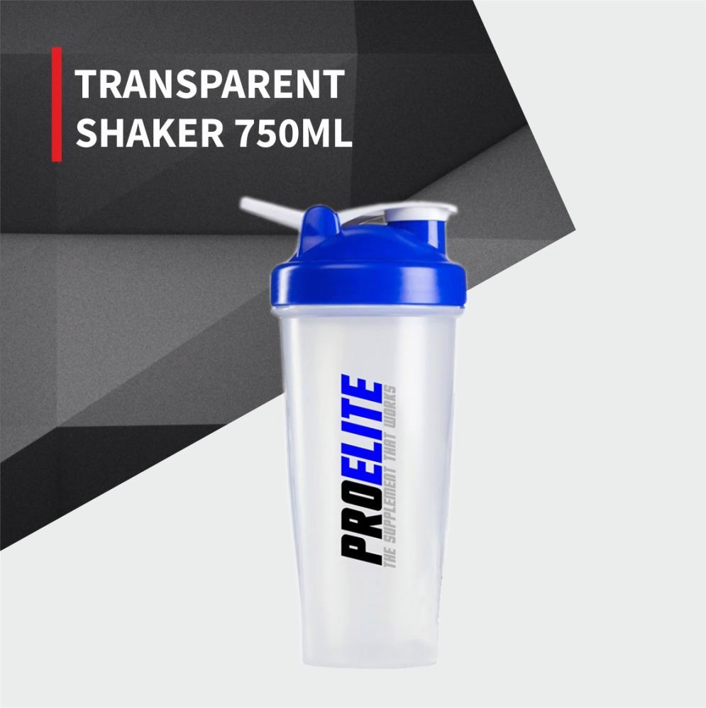 Transparent Shaker With Hook 700ml | Pro-Elite
