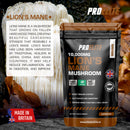 PROELITE Lions Mane Mushroom Vegan Capsules