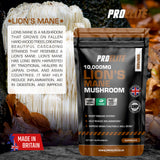 Lions Mane Mushroom Vegan Capsules | Pro-Elite