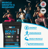 BCAA 2:1:1 Vegan Capsules | Pro-Elite