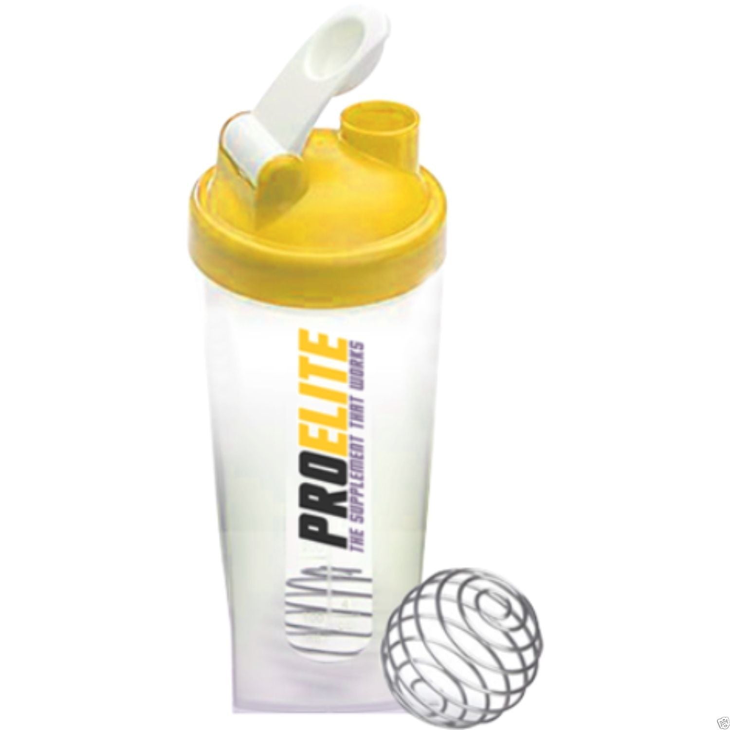Transparent Shaker With Hook 700ml | Pro-Elite