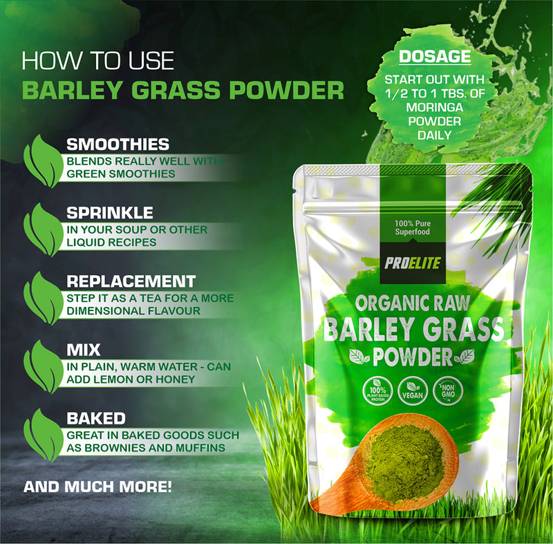 PROELITE Barley Grass Powder