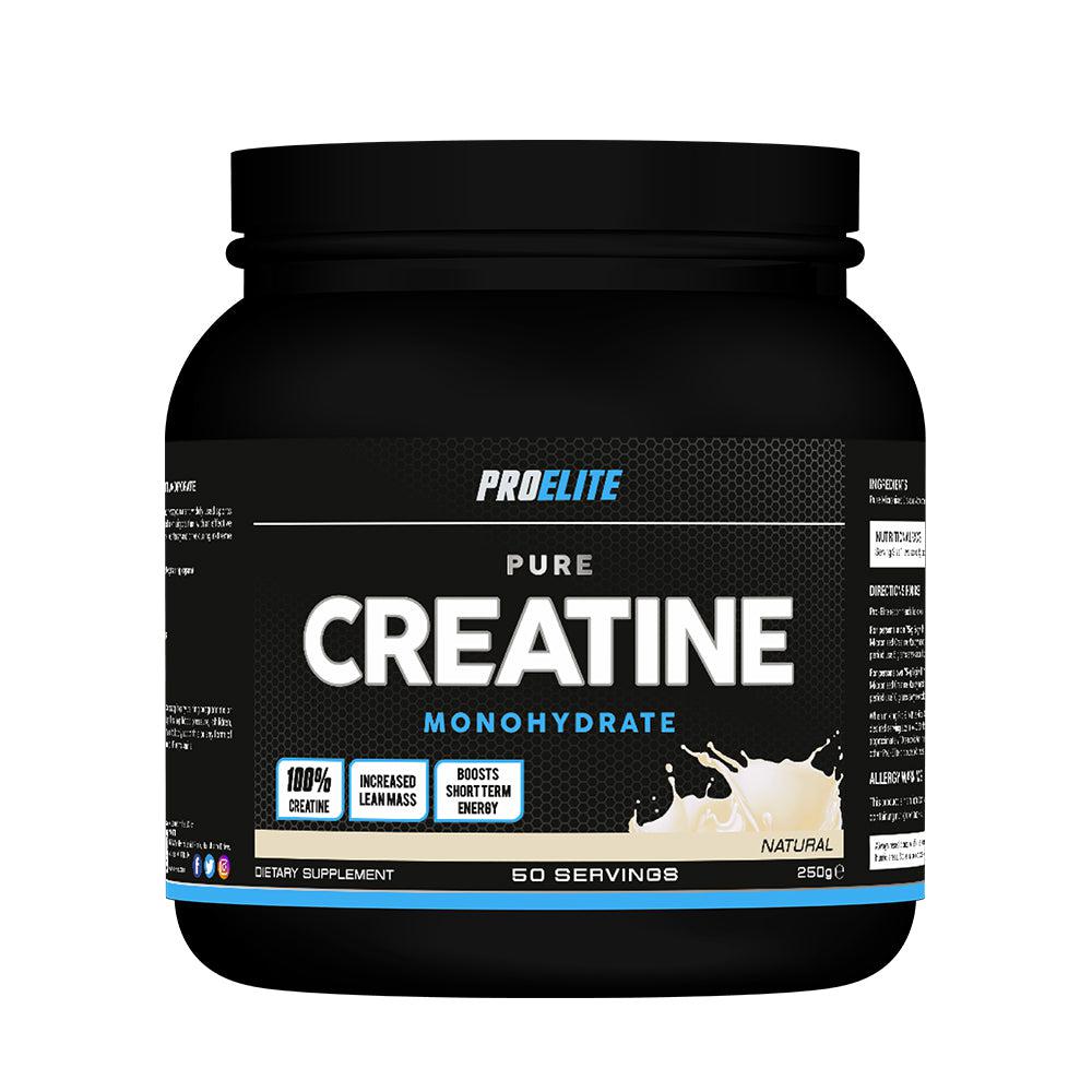 Pure Creatine Monohydrate 250g, 500g, 750g | Pro-Elite
