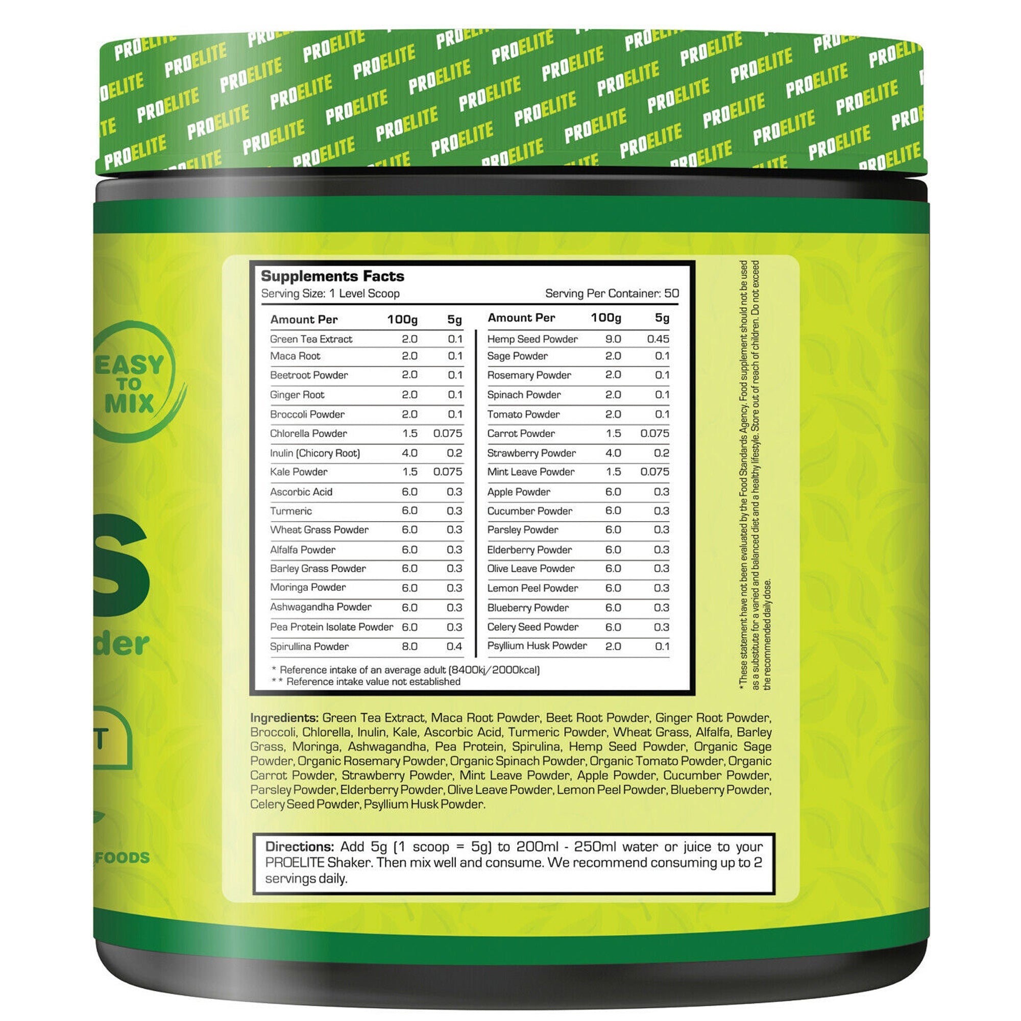 Super Greens Powder | Pro-Elite