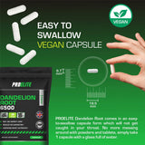 Dandelion Root Capsules | Pro-Elite