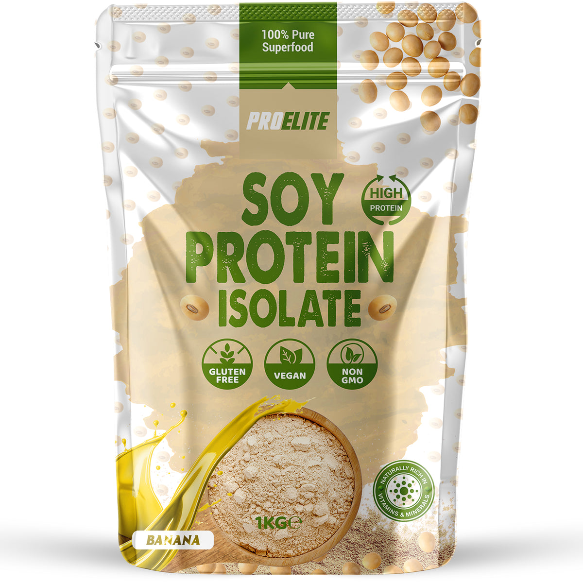 Soy Protein 1kg | Pro-Elite