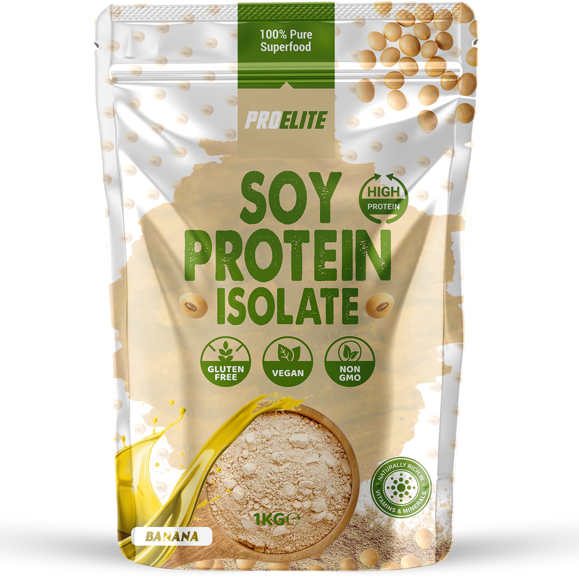 Soy Protein 1kg | Pro-Elite