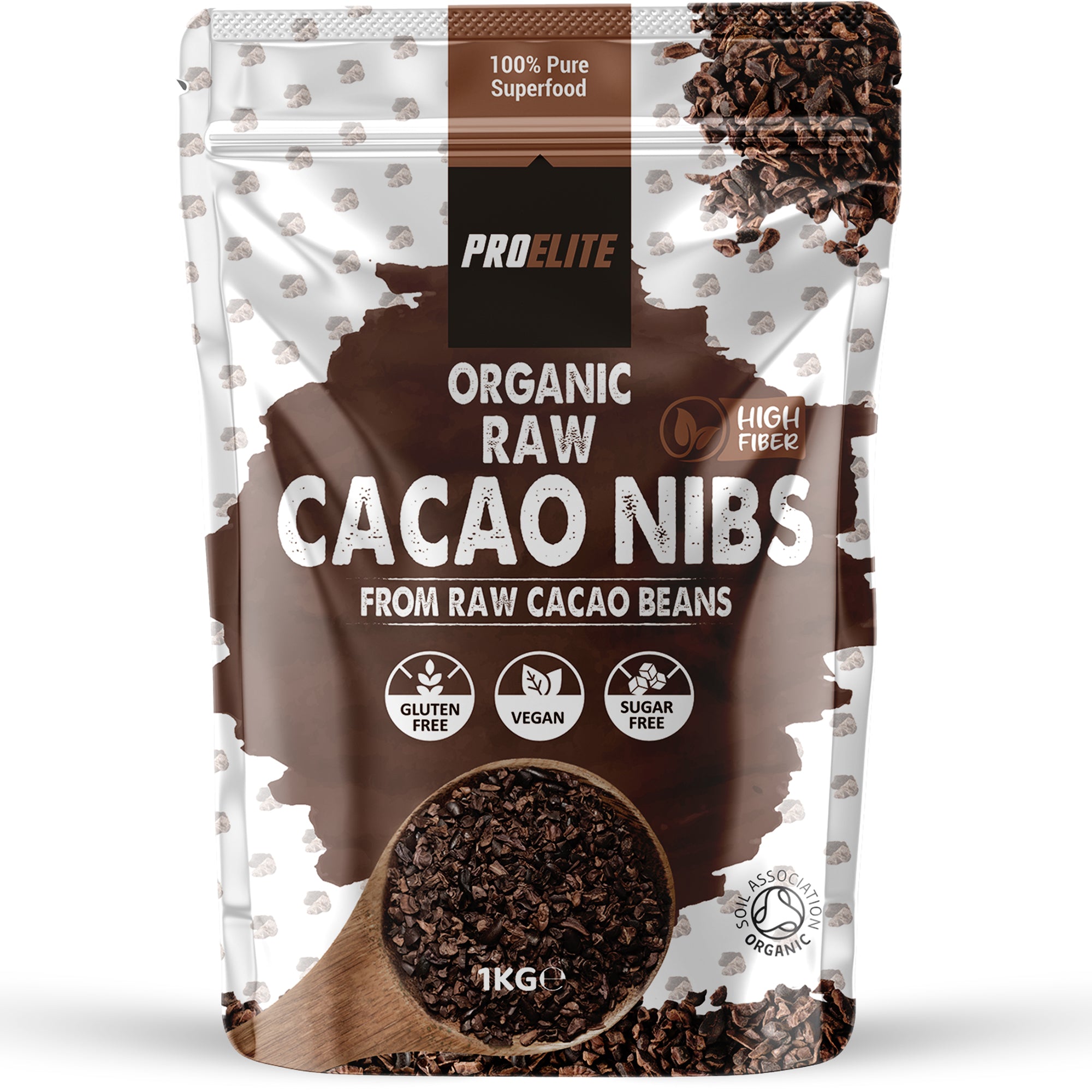 Organic Raw Cacao Nibs | Pro-Elite