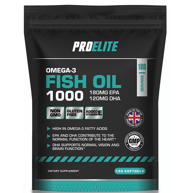 Pro-Elite Omega 3 Fish Oil Softgels
