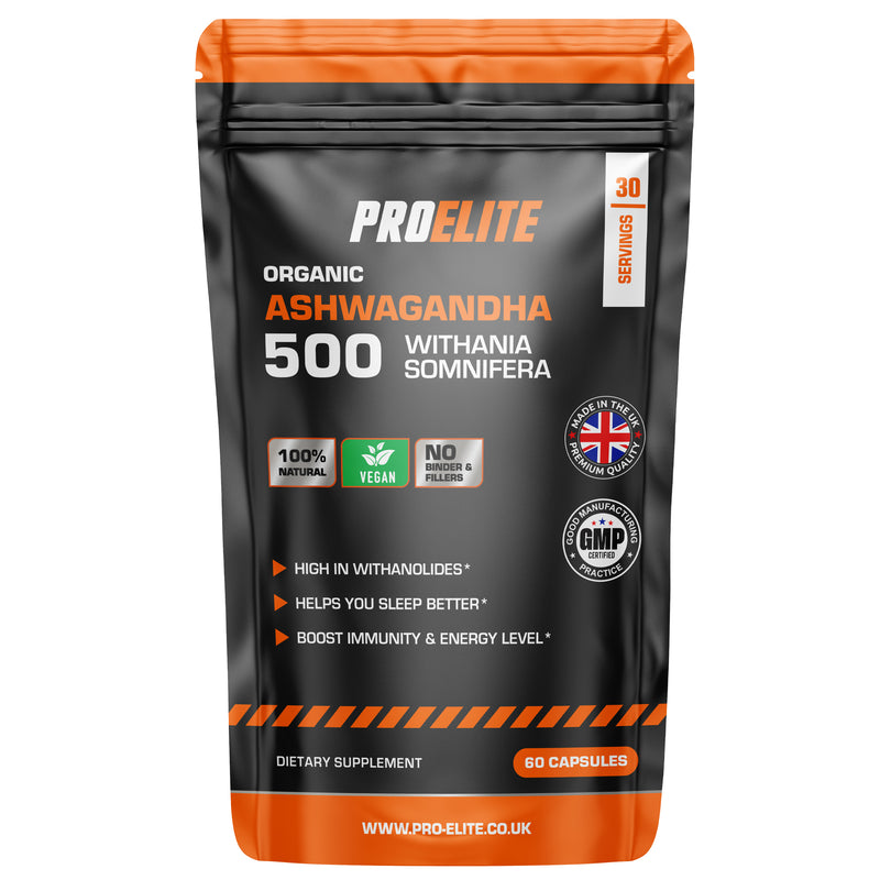 PROELITE Ashwagandha Vegan Capsules
