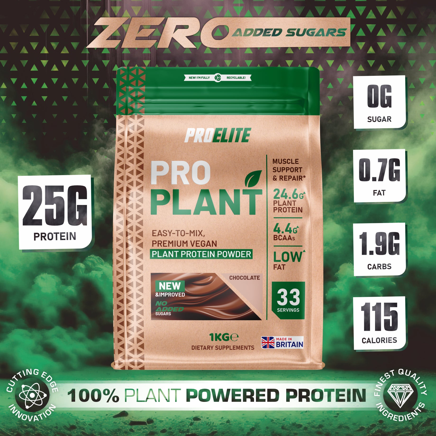 PROELITE Pro Plant Protein 1kg