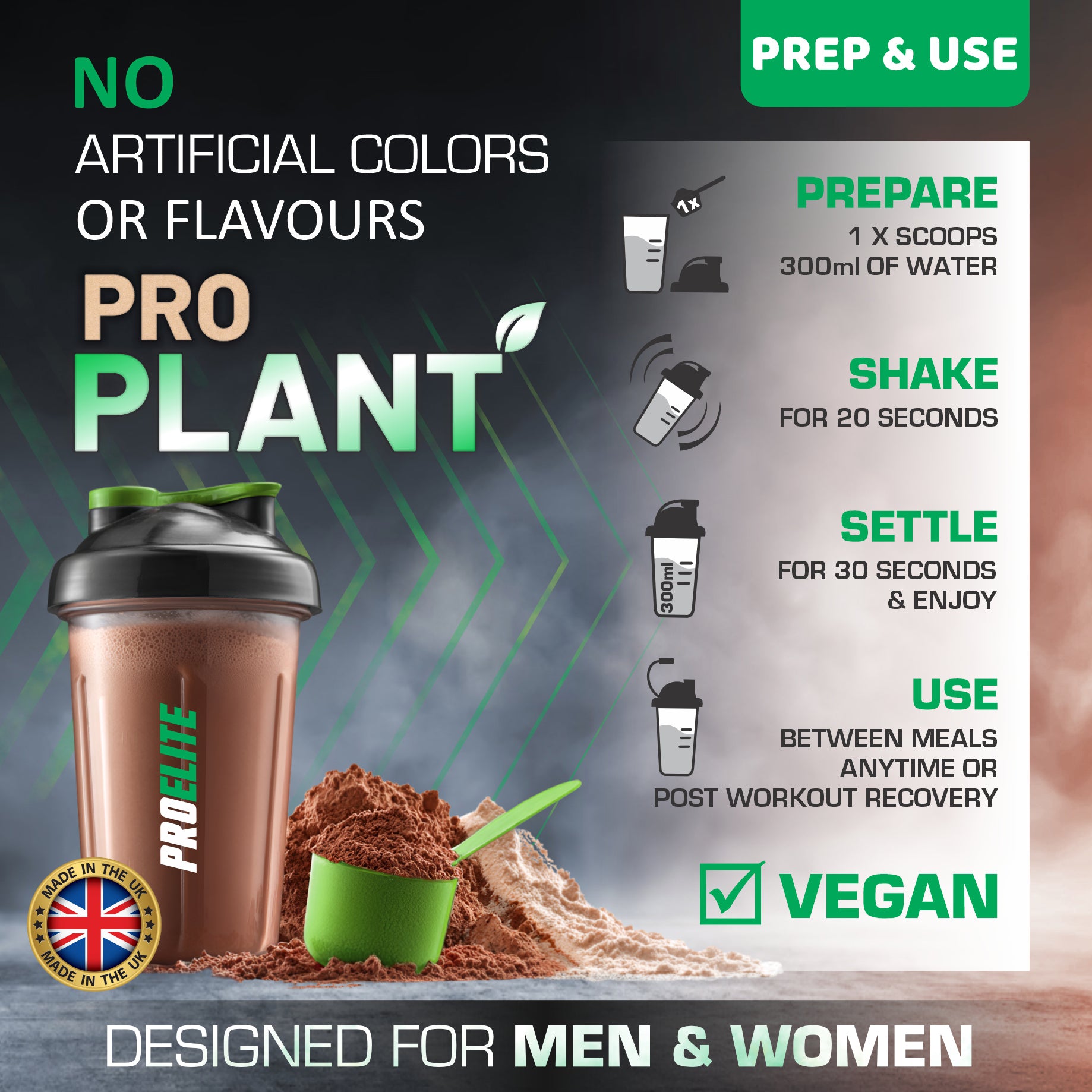 PROELITE Pro Plant Protein 1kg