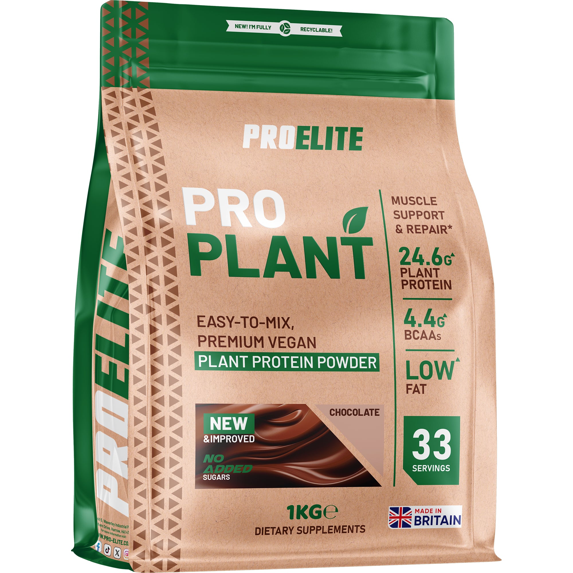 PROELITE Pro Plant Protein 1kg